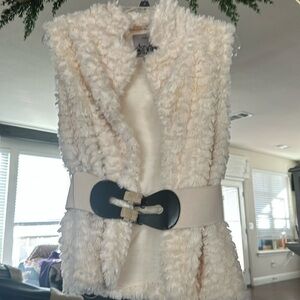 Furry vest